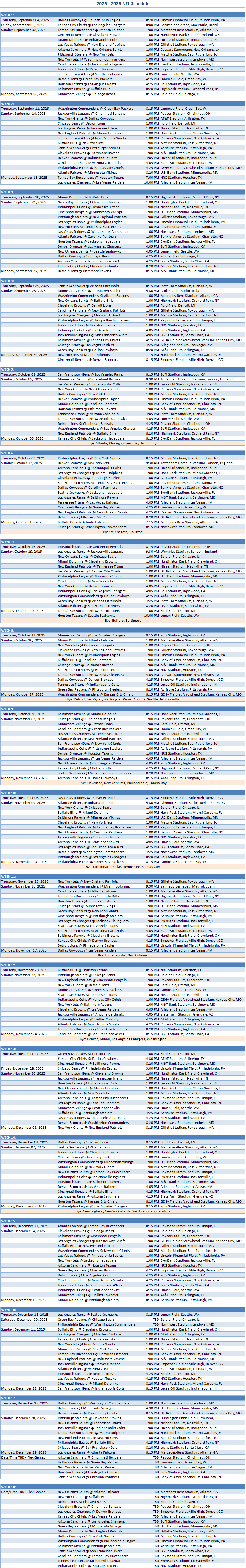 nfl schedule 2023-2024